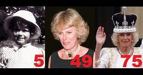 Queen Camilla from 4 to 75 years old