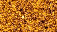 Mesmerizing time-lapse video of Solar Granules oozing over an hour