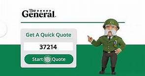 Getting an Online Quote with The General Insurance