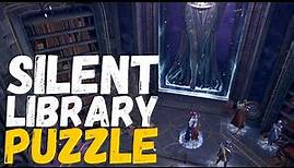 Baldur's Gate 3 Silent Library Puzzle | How to solve the Silent Library riddle in Baldur's Gate 3