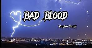 Bad Blood music lyrics /by Taylor Swift / English song /subscribe /