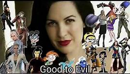 Grey Delisle (Grey Griffin) Characters Good to Evil