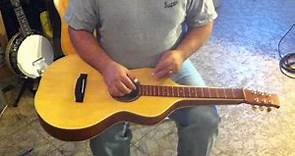 a Weissenborn hawaiian guitar primer and brief lesson