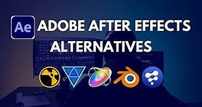 Top 5 Best After Effects Alternatives