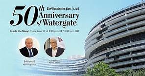 Reporters Bob Woodward & Carl Bernstein discuss the 50th anniversary of Watergate (Full Stream 6/17)