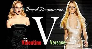 Supermodel*Raquel Zimmermann*Valentino&Versace Runway Collection