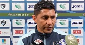 Avant HAC - AC Ajaccio, interview d'Oswald Tanchot