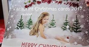 Vistaprint Christmas cards review! 2017