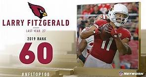 #60: Larry Fitzgerald (WR, Cardinals) | Top 100 Players of 2019 | NFL