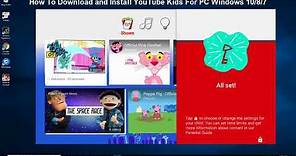 How To Download and Install YouTube Kids For PC (Windows 10/8/7)