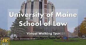 University of Maine School of Law - Virtual Walking Tour [4k 60fps]