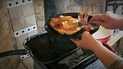 Lazy Mornings; Making Breakfast On My Wood Burner! Episode 2