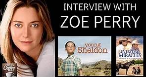 ‘Young Sheldon’ mom Zoe Perry & Everyday Miracles (phone interview)