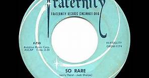 1957 HITS ARCHIVE: So Rare - Jimmy Dorsey (a #2 record)