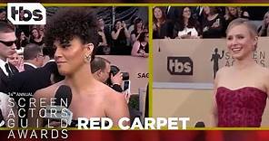Tattiawna Jones: Red Carpet Interview | 24th Annual SAG Awards | TBS