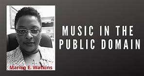 Music in the Public Domain