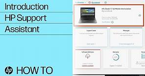 Introduction to HP Support Assistant 9 | HP Support Assistant | HP Support
