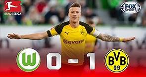 Wolfsburgo - Borussia Dortmund [0-1] | GOLES | Jornada 10 | Bundesliga