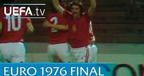 Czechoslovakia v West Germany: 1976 UEFA European Championship final highlights
