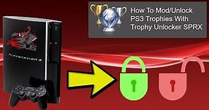 How To Mod/Unlock PS3 Trophies With Trophy Unlocker SPRX! (CFW/HEN) #PS3Jailbreak #PS3Modding