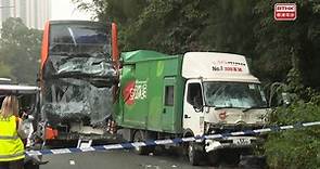 東涌車禍死者增至兩人 涉案龍運巴士司機被捕