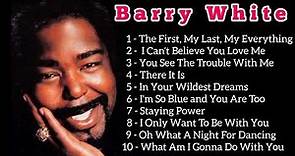 Barry White Greatest Hits Full Album - The Best Songs of Barry White ...