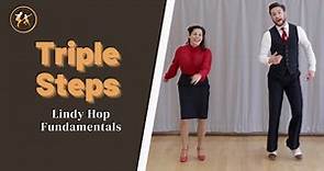 Lindy Hop Fundaments | Michael & Evita teachTriple Steps