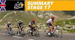Summary - Stage 17 - Tour de France 2017