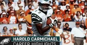 Harold Carmichael's Ultimate Hall of Fame Career Highlights | Philadelphia Eagles