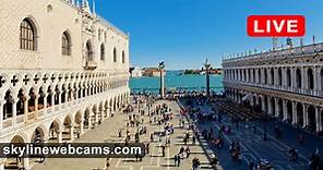 【LIVE】 Webcam su Piazza San Marco - Venezia | SkylineWebcams