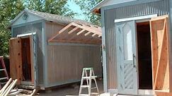 I finished building the Twin Shed's STEP BY STEP/ NO PERMETS REQUIRED if under 120sq ft EACH