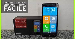 Miglior Telefono per Persone Anziane : SAIET Smart Senior ST-S550 Uno Smartphone facile? Scopriamolo