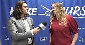 Tanya Allen Postgame Interview vs Western New Mexico | October 22, 2021