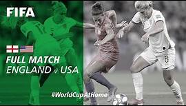 England v USA | 2019 FIFA Women's World Cup | Full Match