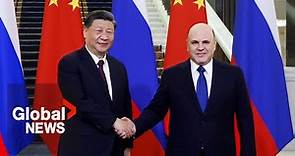China's Xi meets with Russian PM Mishustin on day 2 of state visit