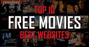 Top 10 Best FREE WEBSITES to Watch Movies Online!