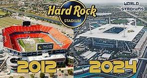 Hard Rock Stadium - Then & Now
