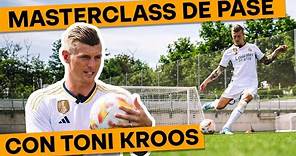 APRENDE a PASAR COMO TONI KROOS - Tutorial de pase con Toni Kroos