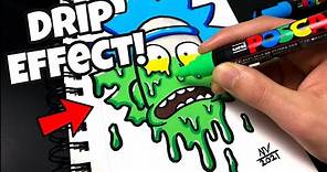 How To Draw The DRIP EFFECT Like A Pro! (Art Tutorial)