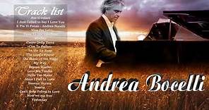 Andrea Bocelli Greatest english LOVE SONGS all time - Old English Love Songs to remember