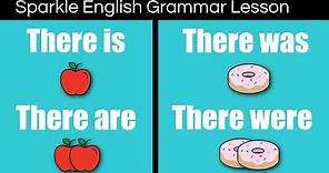 There is / There's / There are / There was / There were: English Grammar Rules