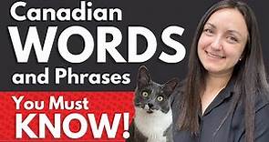 English Lesson 🇨🇦 Canadian Slang || Words and Phrases You Must Know!