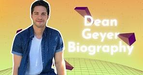 Dean Geyer Biography, Early Life, Career, Achievement, Personal Life, Net Worth