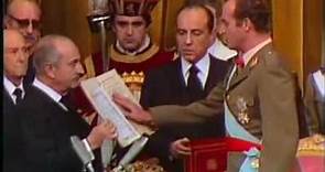 Juan Carlos I, proclamación en las Cortes (22-11-1975)
