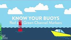 Know Your Buoys: Red & Green Channel Markers