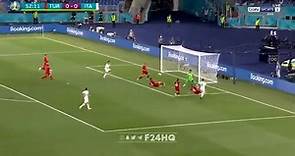 Demiral marca en contra el primer gol de la ‘Euro’ 2021 para el 1-0 de Italia vs Turquía (Video: beIN Sports)