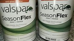 Valspar SeasonFlex Paint | Initial and 6-Months Later | KimTownselYouTube