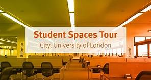 City, University of London: Student Spaces Tour