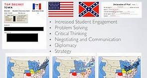 HistorySimulation.com (TM) Civil War Map Activity