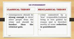 THE DIFFERENCE BETWEEN NEOCLASSICAL AND CLASSICAL THEORY